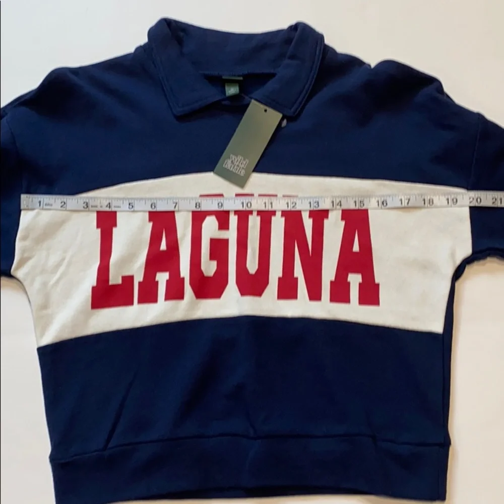 Wild Fable Juniors XSmall Laguna Collared Sweatshirt (D3) - Picture 7 of 10